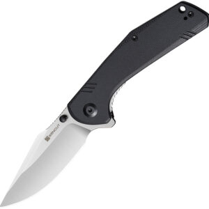 Navaja SENCUT Actium Linerlock Black G10 SA02B