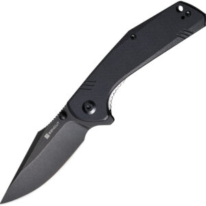Navaja SENCUT Actium Linerlock Black G10 SA02C
