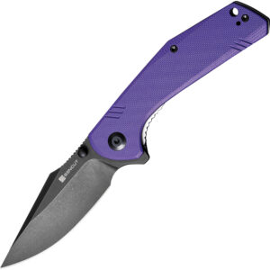 Navaja SENCUT Actium Linerlock Purple G10 SA02D