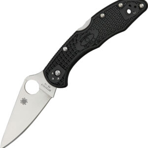 Navaja Spyderco Delica Lockback Flat Ground C11FPBK