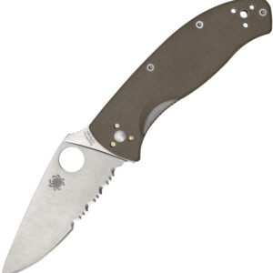 Navaja Spyderco Tenacious Linerlock Brown G10 C122GBNM4PS
