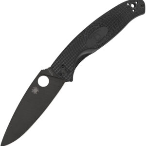 Navaja Spyderco Resilience Linerlock Black C142PBBK