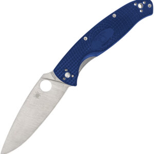 Navaja Spyderco Resilience Linerlock Blue C142PBL