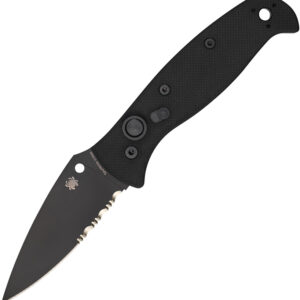 Navaja automática Spyderco Auto Autonomy 2 Button Lock C165GPSBBK2