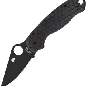 Navaja Spyderco Para 3 Black Blade C223GPBK