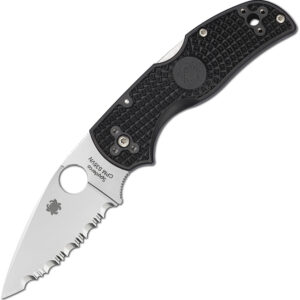 Navaja Spyderco Native 5 Lockback Serrated C41SBK5
