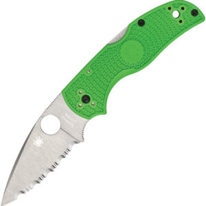 Navaja Spyderco Native 5 Salt Lockback Green C41SGR5