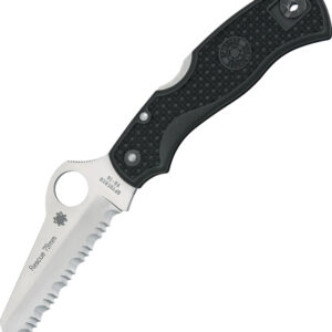 Navaja Spyderco Rescue Lockback 79mm Black C45SBK