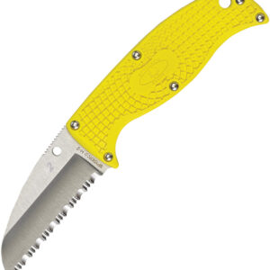 Cuchillo Spyderco Enuff Salt Yellow FB31SYL