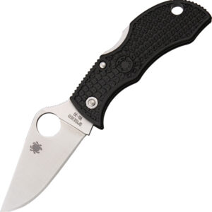Navaja Spyderco Manbug Lockback Black MBKP