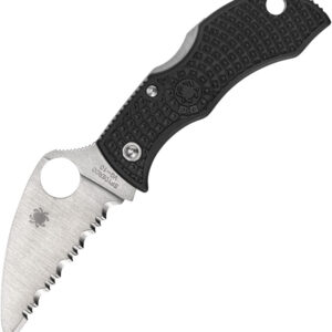 Navaja Spyderco Manbug Lockback Black MBKWS