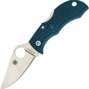 Navaja Spyderco Manbug Lockback Blue MFPK390