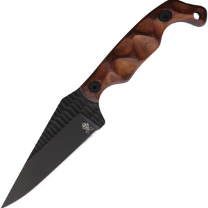 Cuchillo Stroup Knives Bravo 5 Fixed Blade Wood Cera B5-W-BLKCER