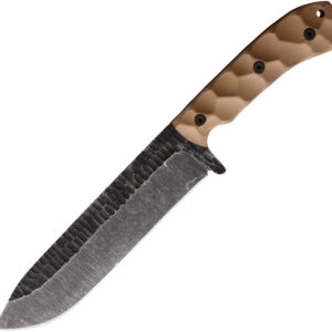 Cuchillo Stroup Knives BK1 Fixed Blade Tan BK1-T-G10-S