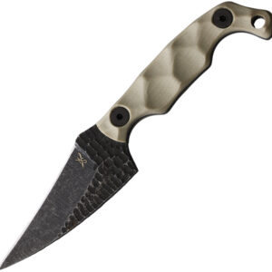 Cuchillo Stroup Knives Mini Mod 2 Fixed Blade Tan MINI2-T-G10-S