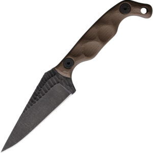Cuchillo Stroup Knives Mini Fixed Blade FDE MINI-FDE-G10