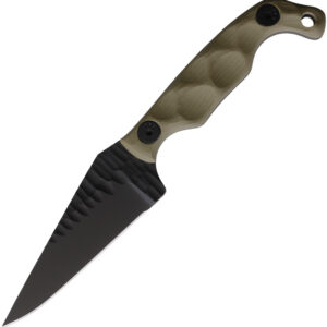 Cuchillo Stroup Knives Mini Fixed Blade OD BlkCera MINI-ODG-G10-BLKCER
