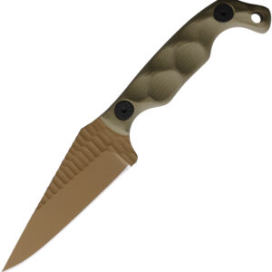 Cuchillo Stroup Knives Mini Fixed Blade OD FDECera MINI-ODG-G10-FDECER