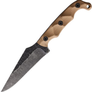Cuchillo Stroup Knives TU2 Fixed Blade Tan TU2-T-G10-S