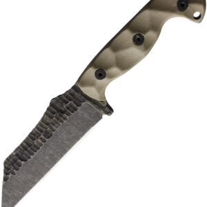 Cuchillo Stroup Knives TU3 Fixed Blade Tan TU3-T-G10-S