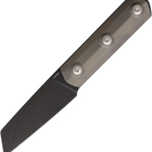 Cuchillo Straight Line Erny Fixed Blade Bronze Ti ER-TBRD