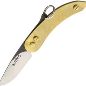 Navaja Svord Peasant Micro Brass PKMB