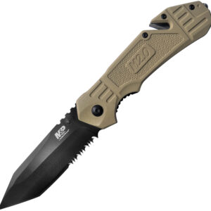 Navaja Smith & Wesson M&P Linerlock A/O Tan 1100076