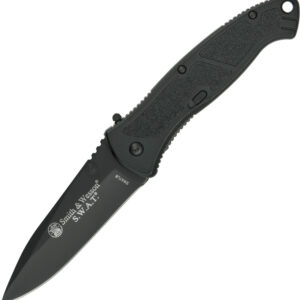 Navaja Smith & Wesson Large Black SWAT Linerlock A/O SWATLB