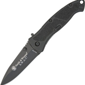 Navaja Smith & Wesson Black SWAT Linerlock A/O SWATMB