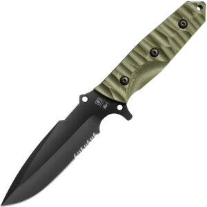 Cuchillo TB Outdoor Survival Fixed Blade Green 11060008