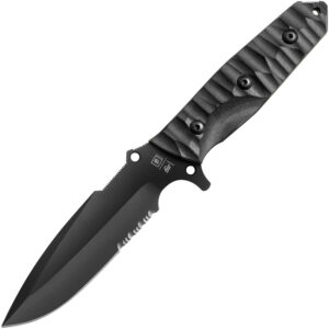 Cuchillo TB Outdoor Survival Fixed Blade Black 11060009