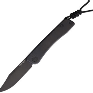 Navaja Tactile Knife Company Bexar Slip Joint Black 20-BX-MCDL-TTDL