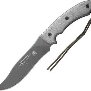 Cuchillo TOPS Longhorn Bowie Sniper Gray LONGB-05