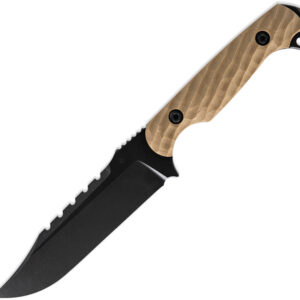 Cuchillo Toor Crewman Fixed Blade Tan THE CREWMAN TAN