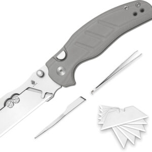 Navaja Kizer Cutlery C01C Uti 1 Button Lock Gray V3488.29JSA1