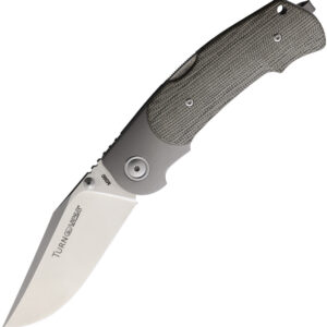 Navaja Viper TURN Lockback Green Micarta V5986CG