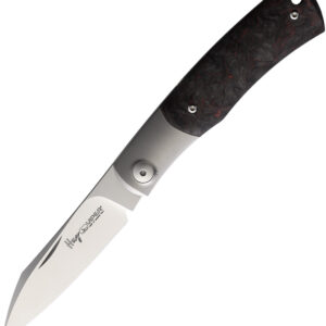 Navaja Viper Hug Folder Red Carbon Fiber V5992FCR