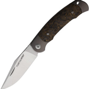 Cuchillo Viper Twin Slip Joint Gold Matter V6002FMG