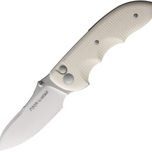 Cuchillo Viper Moon Button Lock Ivory V6008GI