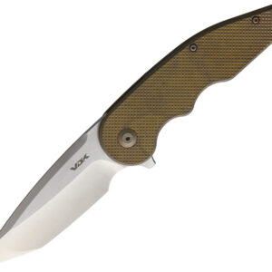 Navaja VDK Knives Wasp Framelock Bronze Polished VDK011 BRONZE POLISHED