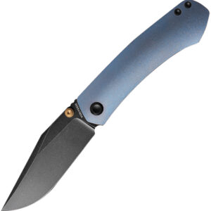 Navaja Vosteed Vallhund Framelock Blue Ti A2102