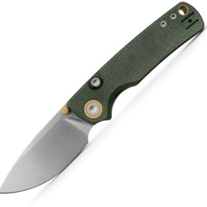 Navaja Vosteed Porcupine Top Linerlock Grn A2611