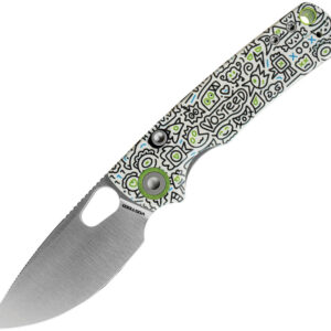 Navaja Vosteed Porcupine Top Linerlock Doodle A2620