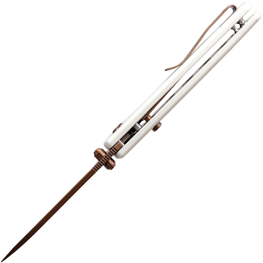 Navaja Vosteed Raccoon Top Linerlock Dune A2913 - Image 3