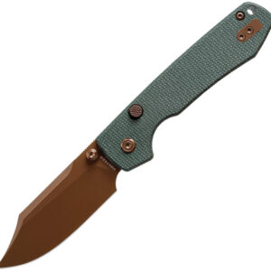 Navaja Vosteed Raccoon Top Linerlock Green A2922