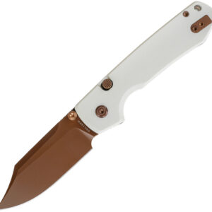 Navaja Vosteed Raccoon Top Linerlock White A2925