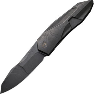 Navaja We Knife Co Ltd Solid Framelock Black Etch WE22028-5