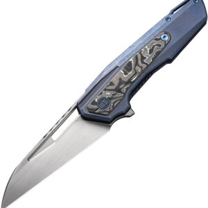 Navaja We Knife Co Ltd Falcaria Framelock Blue Alum F WE23012B-3