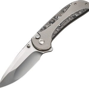 Navaja We Knife Co Ltd Zizzit Button Lock Alum CF WE23031-2