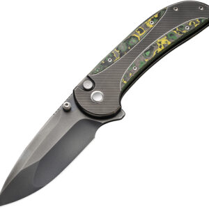 Navaja We Knife Co Ltd Zizzit Button Lock Toxic Storm WE23031-4